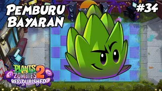 PENEMBAK HANDAL INI AKAN MEMBANTAI ZOMBIE KUAT ! | Plants vs. Zombies 2 Reflourished Indonesia Ep.34