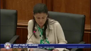 Joint Public Hearing - Therese M. Terlaje / Telena C. Nelson - April 20, 2018