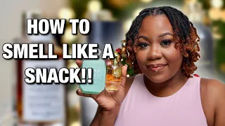 HOW TO SMELL LIKE A SNACK ! FRAGRANCE LAYERING COMBINATIONS | VLOGMAS DAY 24