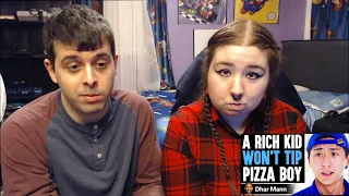 Reaction Video - RICH Kid WON'T TIP Pizza Boy, He Lives To Regret It