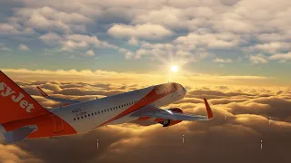 Flight Simulator Realism | Spectacular Sunset landing in Norway | #MSFS #Norway