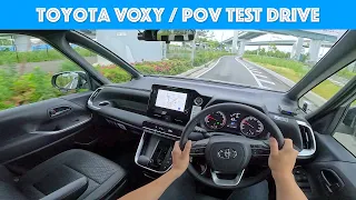 2023 Toyota VOXY - Test Drive - POV with Binaural Audio