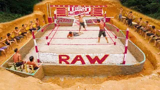 Build Arena With Aboriginal Heavyweight WWE Championship Match : Raw