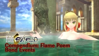 Fate/Extella: The Umbral Star | Nero's Bond Events (Flame Poem Arc)