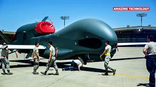 Scary RQ-4 GLOBAL HAWK - This is America’s Biggest UAV