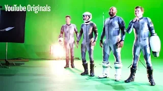 Behind the Scenes on the Set of Lazer Team | Rooster Teeth