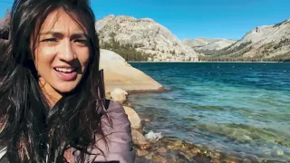LIVING IN A TENT🌲: Yosemite Tenaya Lake Olmsted Point | Hobo Ahle