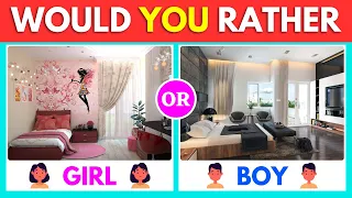 Would You Rather Questions Challenge: 👦👧Boys vs Girls Edition Showdown!