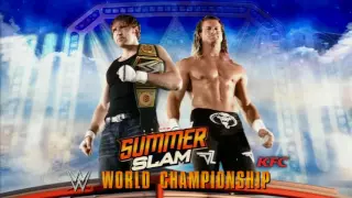 Dean Ambrose VS Dolph Ziggler: WWE CHAMPIONSHIP SUMMERSLAM 2016 PROMO
