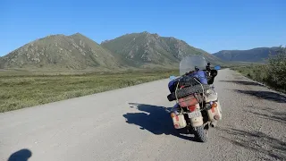 Eldorado to the Klondike: riding an old motorbike across Canada to the Arctic