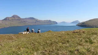 Hamferð - Deyðir varðar (Listening session at the solar eclipse site)