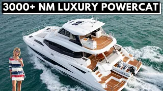 2021 AQUILA 70 LUXURY POWER CATAMARAN Yacht Tour Аренда сафари