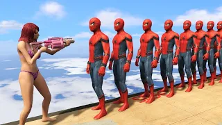 GTA 5 Crazy Ragdolls | Spiderman vs Hulk vs Minions  | EP 05 | #gta #gta5 #spiderman