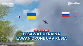 Pakai Senapan Mesin, Ukraina Tembaki UAV Rusia