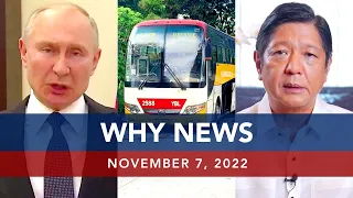 UNTV: Why News | November 7, 2022