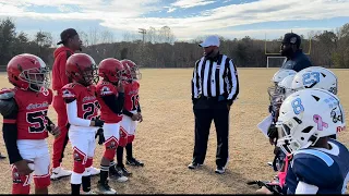 NC Youth Football (7U): Intense State Championship Game! Top 10 OTBShowdown - Carolina Rams Vs. PTE