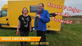 Ehemaliges Postauto ... Renate und Holger gewähren uns Einblick in ihren ausgebauten Camper ...