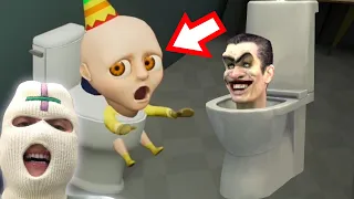 ИГРАЕМ В SKIBIDI TOILET ?! ИГРА The Baby In Yellow