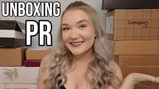 HUGE PR Unboxing & Giveaway (Makeup, Skincare, Haircare)