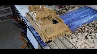 selling my 21st Century Ultimate Soldier M2 M3 Bradley Infantry Fighting Vehicle 1/18