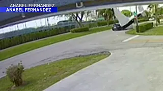 Ring doorbell video captures plane crash into SUV in Florida neighborhood, killing 3