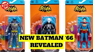 2023 BRAND NEW BATMAN ‘66 FIGURES REVEALED | McFarlane Toys