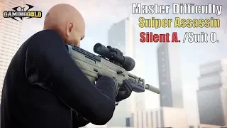 HITMAN 2 Master Difficulty Miami The Finish Line - Sniper Assassin | Silent Assassin Suit Only