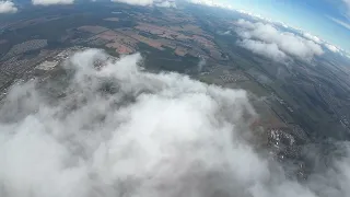 GepRC Crocodile 75v3 Flying in clouds 4K