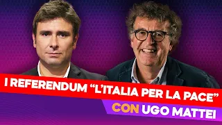 I referendum "L'Italia per la pace", con Ugo Mattei