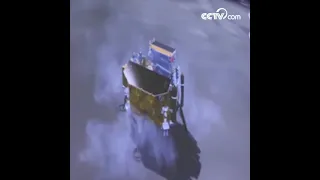 Китайский лунный зонд Чанъэ-4 совершил успешную посадку на обратной стороне Луны|CCTV Русский