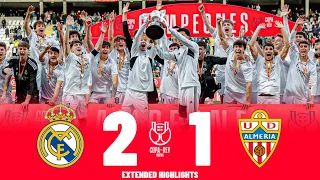 Real Madrid vs Almeria | Highlights | Copa Del Rey Juvenil Sub-19 Final 11-03-2023