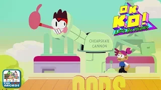 OK K.O.! Let's Play Heroes - Shoot K.O. over to Boxmore in the Cheapskate Cannon (Xbox One Gameplay)