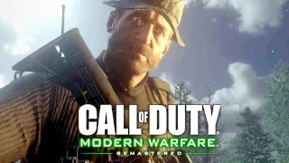 Call of Duty 4 Modern Warfare Remastered: Hunted Mission Gameplay Veteran