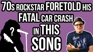 Psychic 70s Rockstar Foretold His Success at 8 & FATAL Car Crash In THIS Song | Professor of Rock