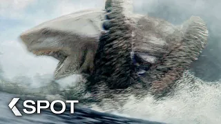 Meg 2: The Trench “Megalodon vs. Giant Kraken Fight” New TV Spot (2023)