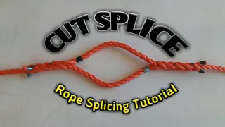 CUT SPLICE Also known as Bowdlerised ROPE SPLICING TUTORIAL(by Filipino Sailor)
