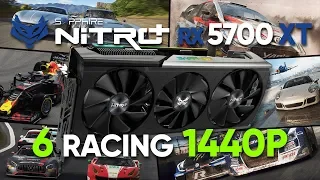 SAPPHIRE NITRO+ RX 5700 XT 1440p Performance & Gameplay - 6 Racing Games Tested!