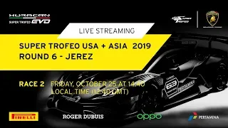 Lamborghini Super Trofeo Na + Asia 2019 - Jerez - Race 2