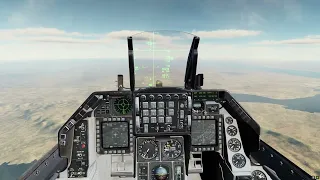 DCS F-16: Creating Steerpoints with MGRS for CAS
