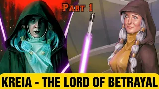 The Origins and Philosophy of Kreia/Darth Traya -The Sith who wanted to DESTROY the Force itself #1