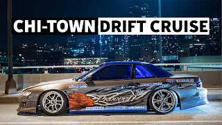 Drift Cars in the Streets of Chicago: Nighttime Photo Session with Ryan Litteral and Risky Devil!