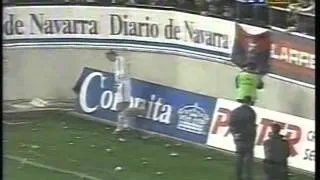 2003 (November 29) Real Madrid 1- Osasuna 1 (Spanish La Liga)