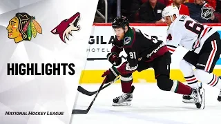 Аризона - Чикаго / NHL Highlights | Blackhawks @ Coyotes 2/1/20