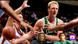 LARRY NO LOOKED THIS!! Ki & Jdot Reacts to Larry Bird is the Word - Rare Highlights of Larry Bird