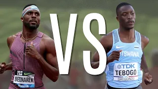 Bednarek, Tebogo, Lindsey HEAD TO HEAD Budapest 2023 | Kenny Bednarek