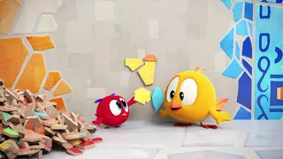 Onde está Chicky? Temporada 3 🧩 O QUEBRA-CABEÇA DE CORES 🌈 Desenhos Animados Infantil