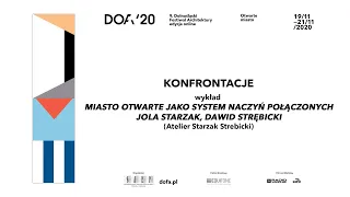 SARP | Wykład Joli Starzak i Dawida Strębickiego - „Miasto otwarte jako system naczyń połączonych”