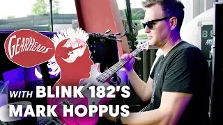 blink-182's Mark Hoppus Shows off the Basses He Tours With | Gearheads