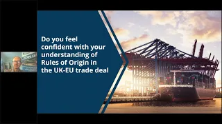 Rules of Origin in the UK EU trade deal