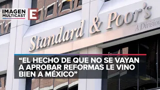 Standard & Poor's mejora calificación crediticia de México